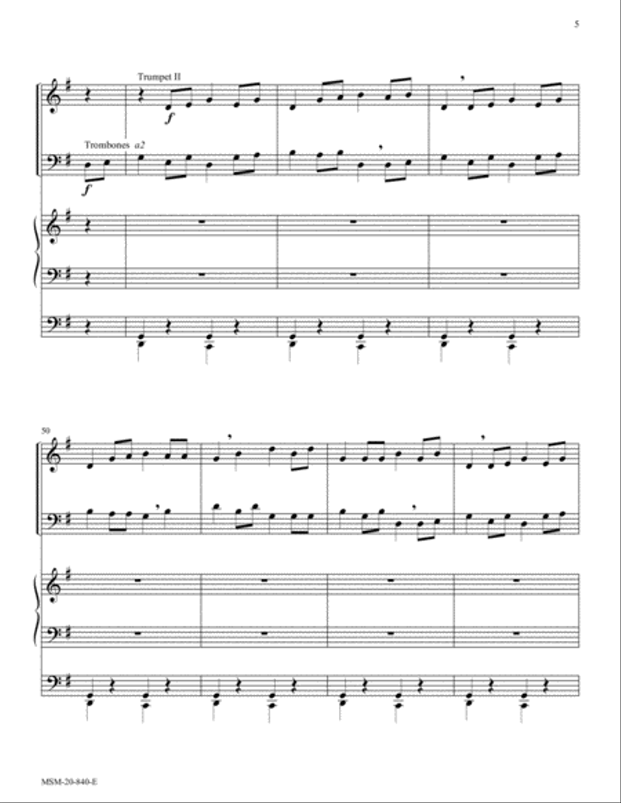 How Firm a Foundation How Firm a Foundation Organ scores gallery preview page 5