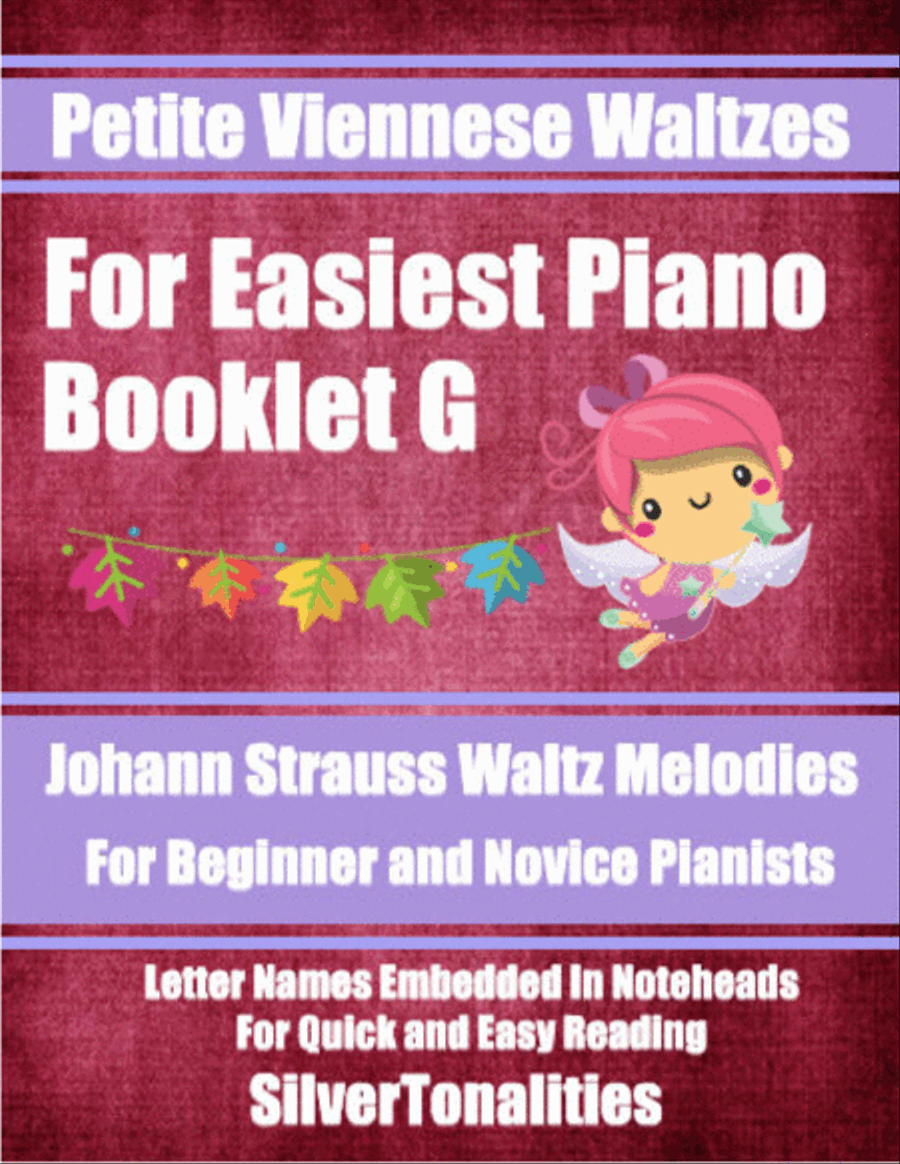 Petite Viennese Waltzes for Easiest Piano Booklet G Easy Piano scores gallery preview page 1