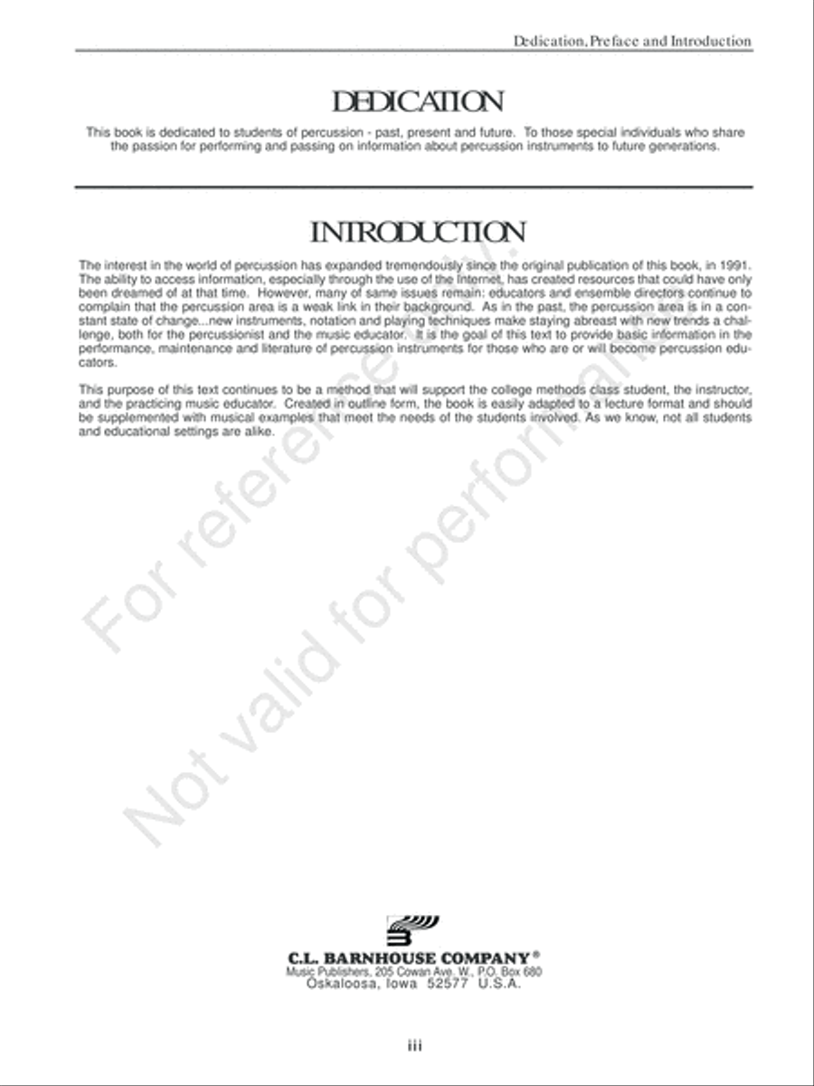 The Complete Percussionist Percussion scores gallery preview page 5
