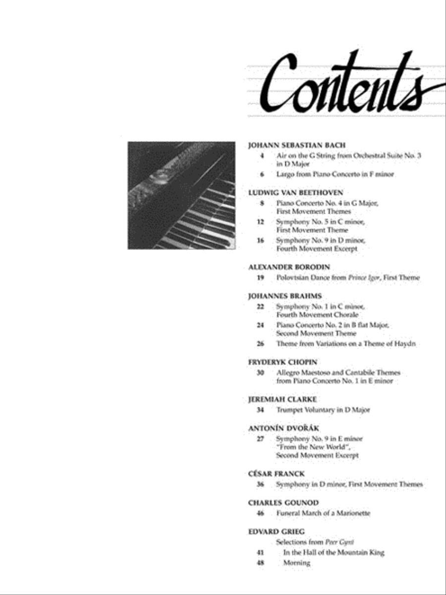 Symphonic Classics - 2nd Edition Piano Solo scores gallery preview page 3