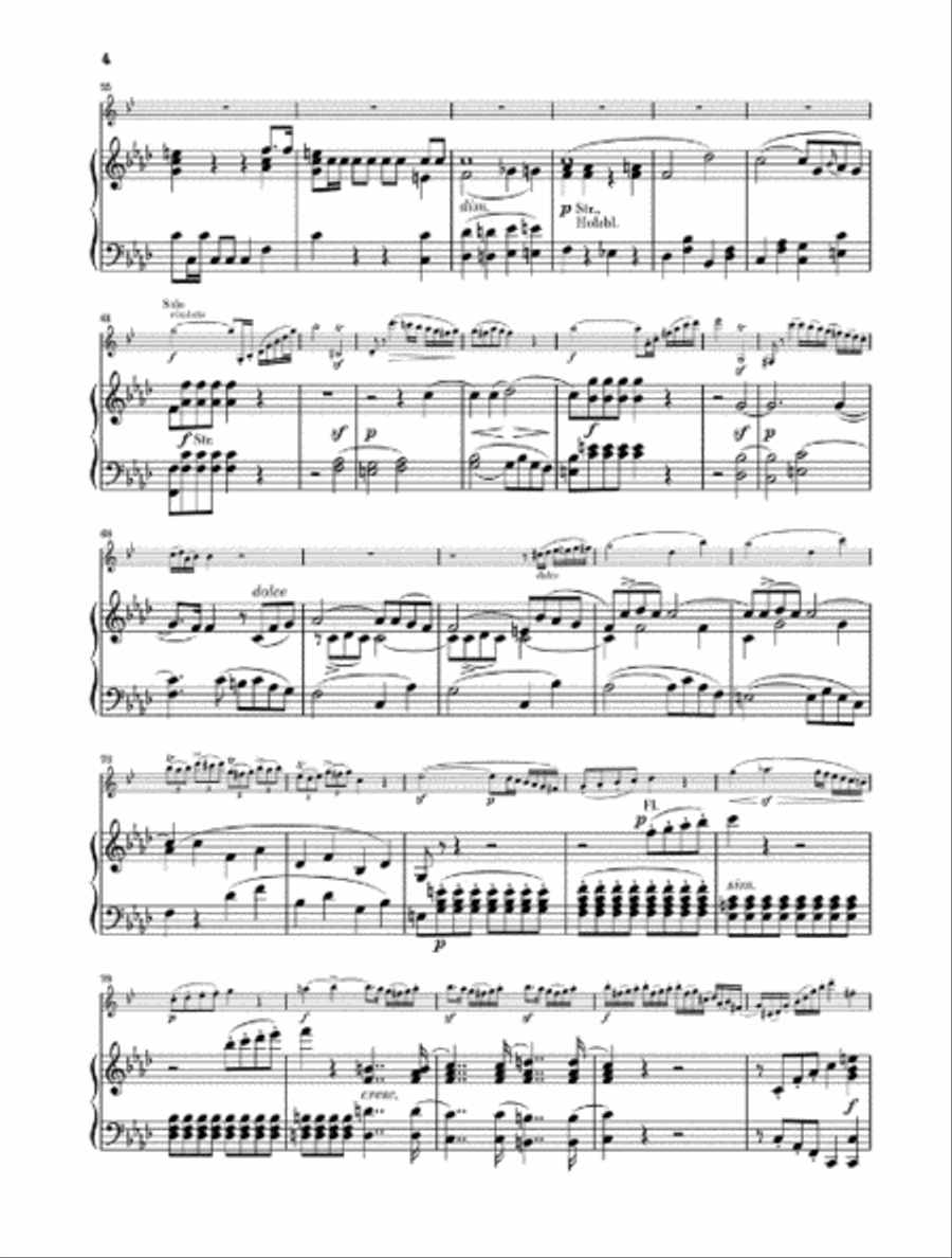 Clarinet Concerto in F Minor, Op. 5 Clarinet Solo scores gallery preview page 4