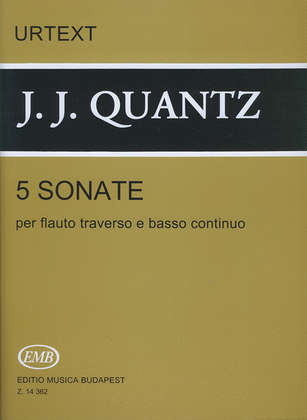 Book cover for 5 Sonate