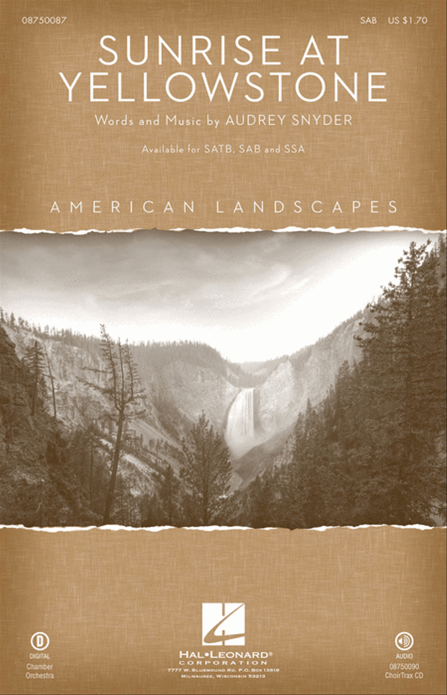 Sunrise at Yellowstone 3-Part scores gallery preview page 1