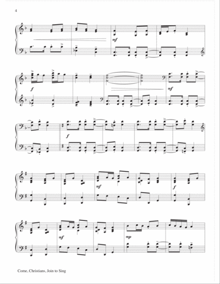 Hymns in a Celtic Style Piano Solo scores gallery preview page 5
