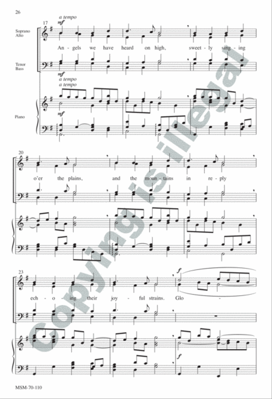 A Carol Suite SSATBB scores gallery preview page 26