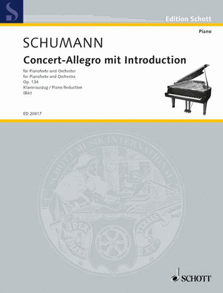 Book cover for Concert-Allegro mit Introduction D minor