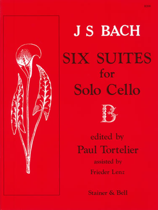 Book cover for Six Suites for Unaccompanied Cello