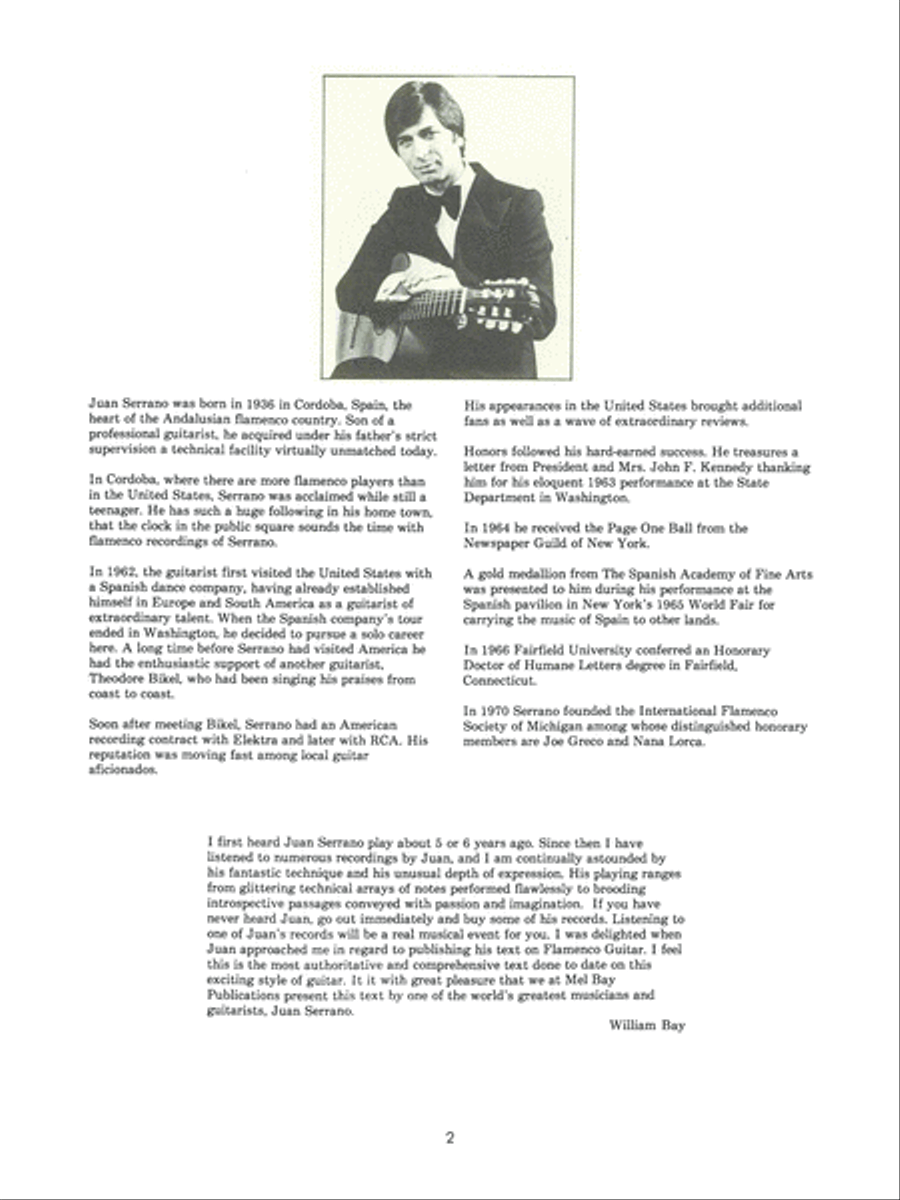 Juan Serrano - Flamenco Guitar Basic Techniques Acoustic Guitar scores gallery preview page 4