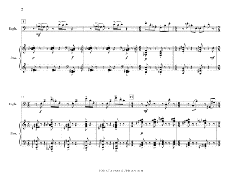 Sonata for Euphonium & Piano