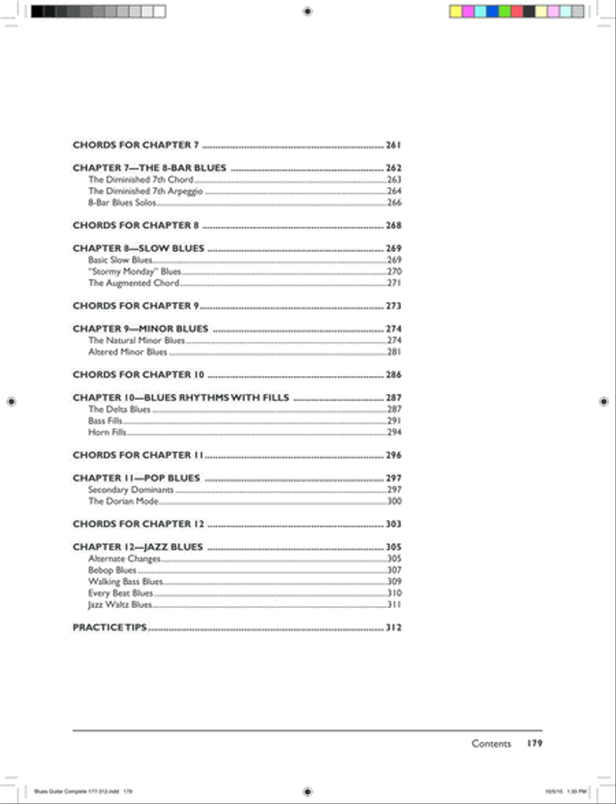 The Complete Blues Guitar Method Complete Edition Electric Guitar scores gallery preview page 24