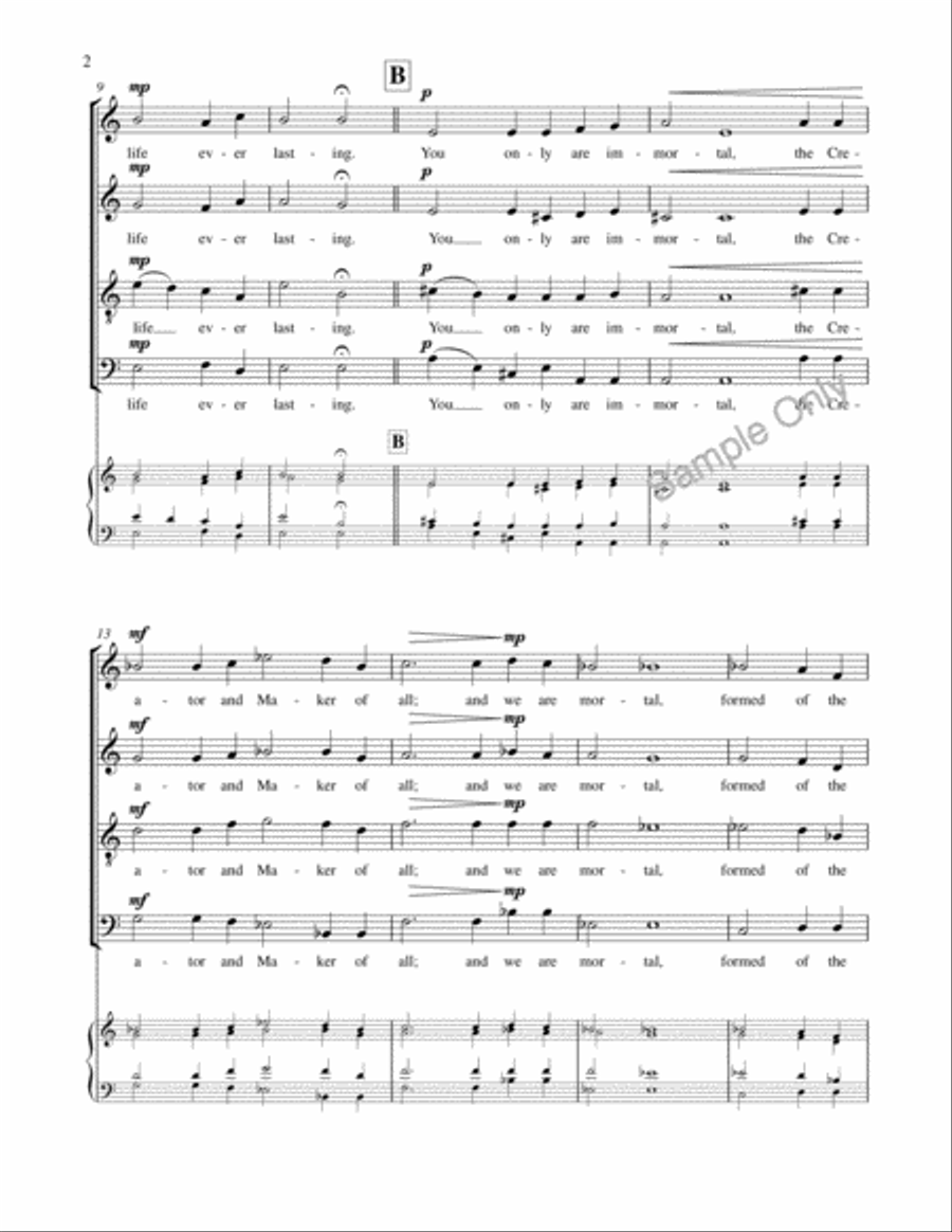 Kontakion 4-Part scores gallery preview page 3