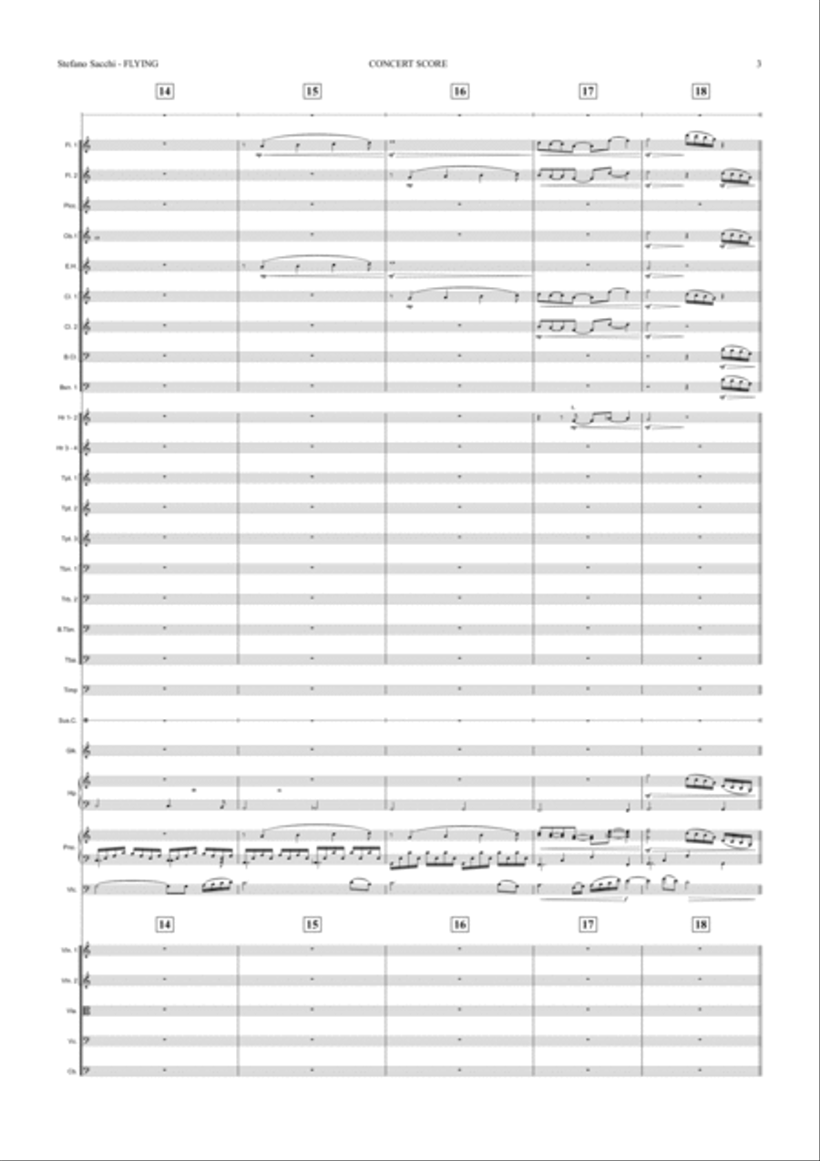 Flying Full Orchestra scores gallery preview page 3