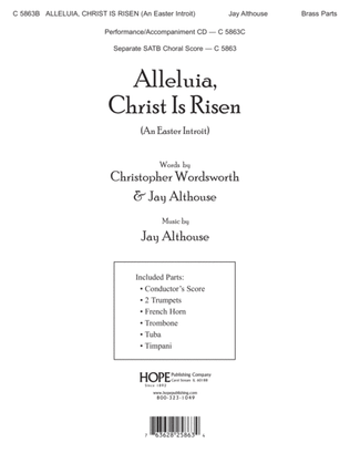 Book cover for Alleluia, Christ Is Risen (An Easter Introit)