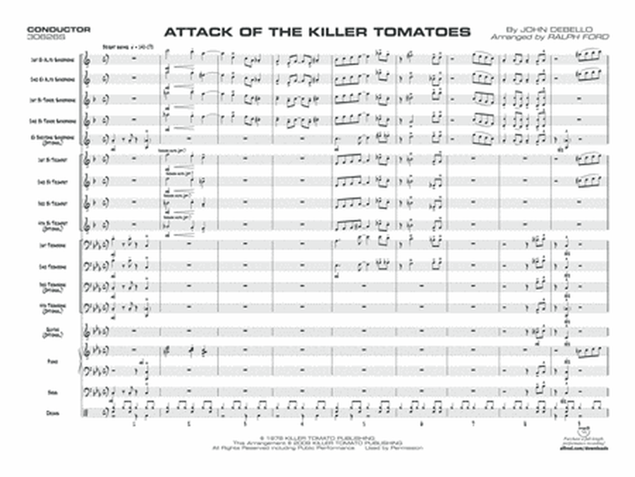 Attack of the Killer Tomatoes (score only)