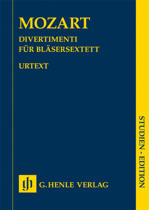 Book cover for Divertimenti for 2 Oboes, 2 Horns and 2 Bassoons