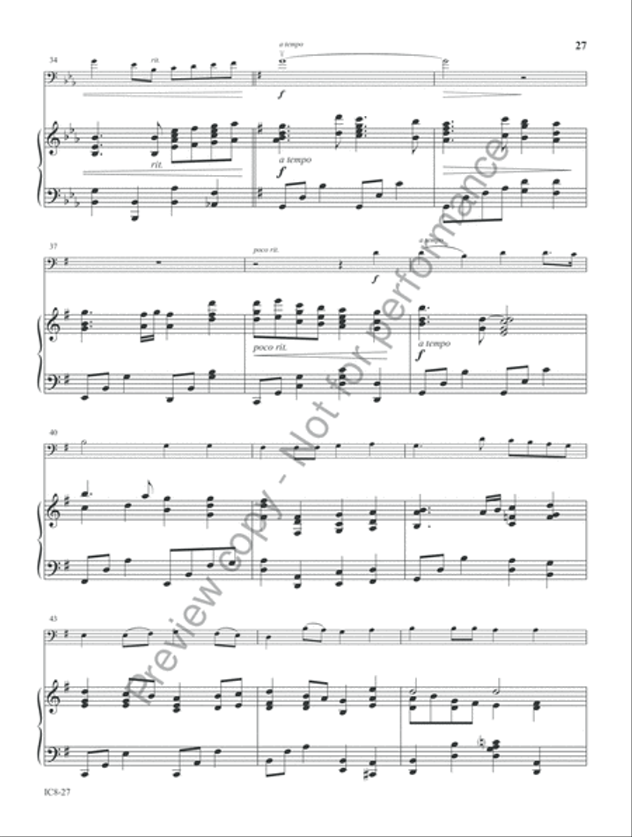 Instrumental Worship Volume 2 - Bass in C Collection / Songbook scores gallery preview page 14
