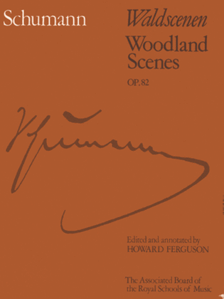 Book cover for Waldscenen Op. 82