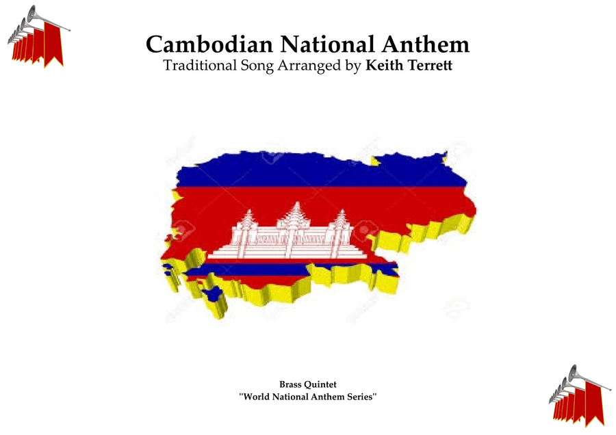 Cambodian National Anthem (Nokoreach) for Brass Quintet Brass Quintet scores gallery preview page 1