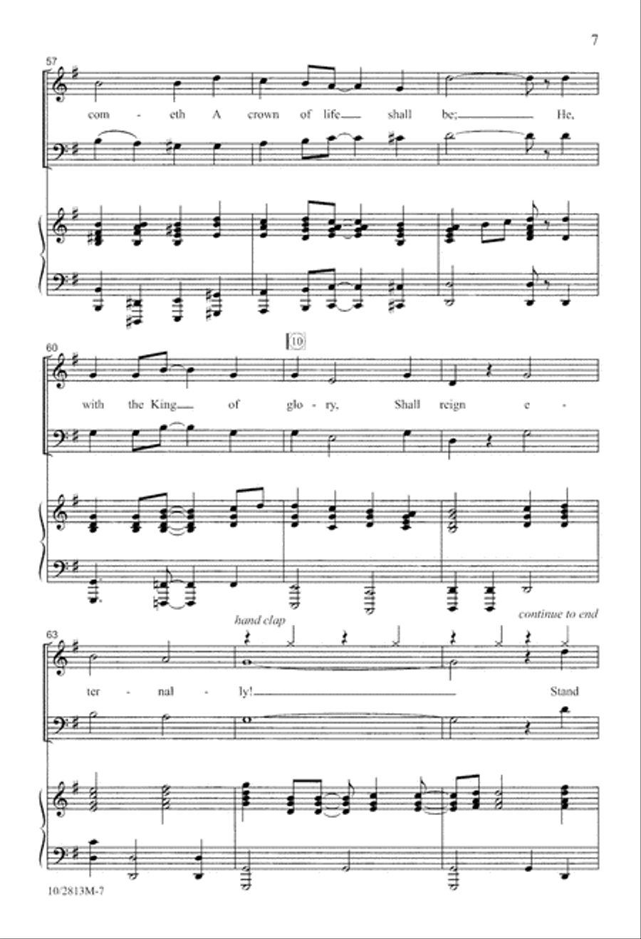 Stand Up 4-Part scores gallery preview page 7