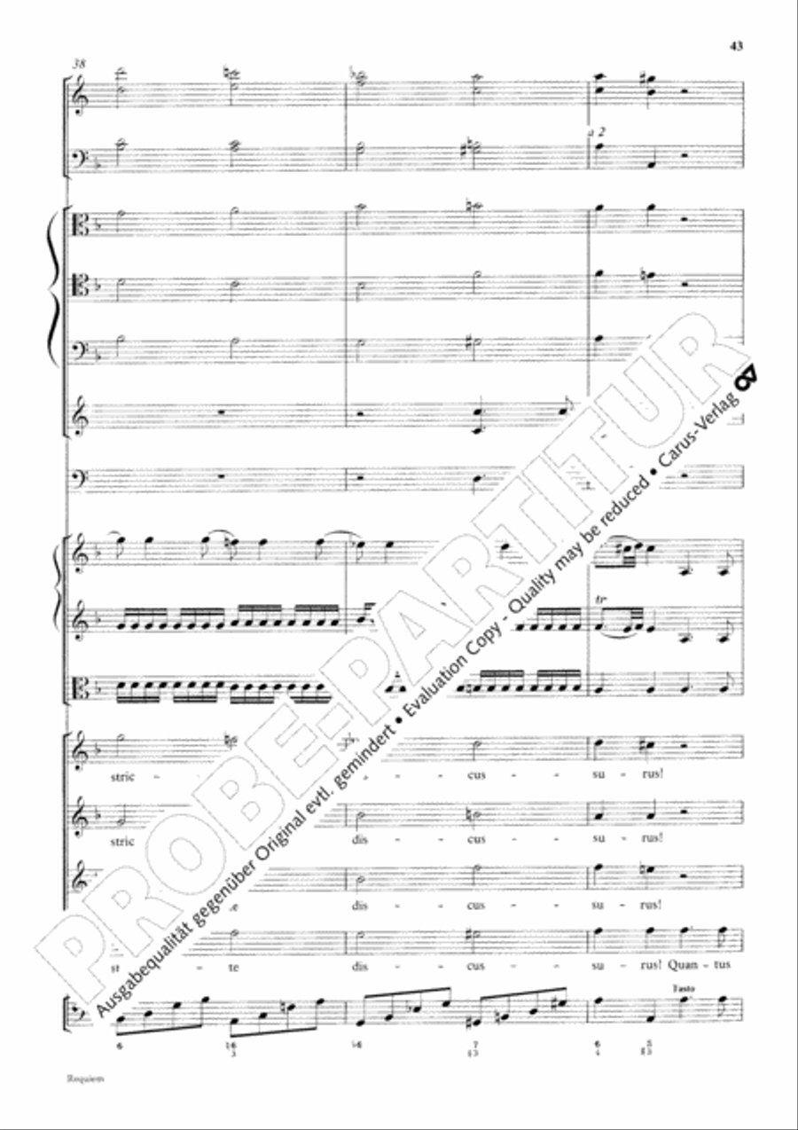 Requiem Requiem 4-Part scores gallery preview page 52