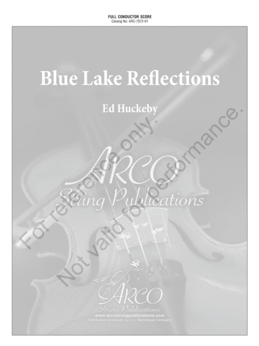 Blue Lake Reflections image number null