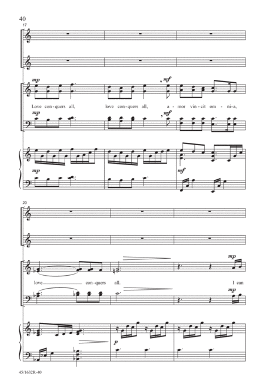 Faith, Hope, and Love SSA scores gallery preview page 12