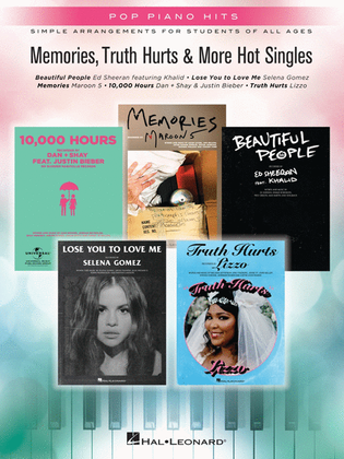 Book cover for Memories, Truth Hurts & More Hot Singles