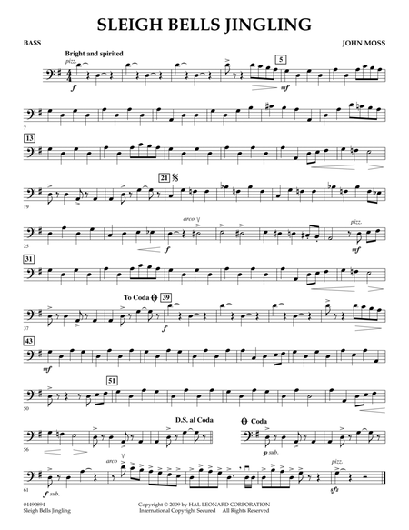 Sleigh Bells Jingling - String Bass