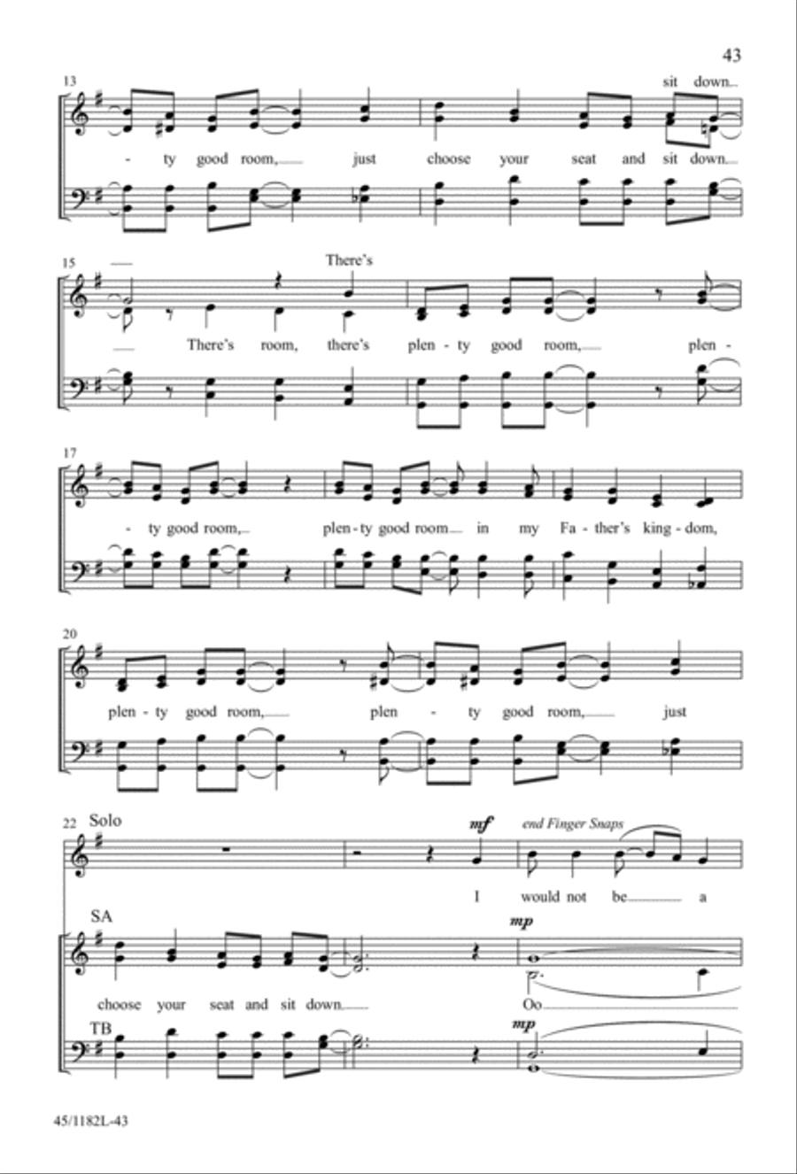 All Around A Cappella All Around A Cappella 4-Part scores gallery preview page 32