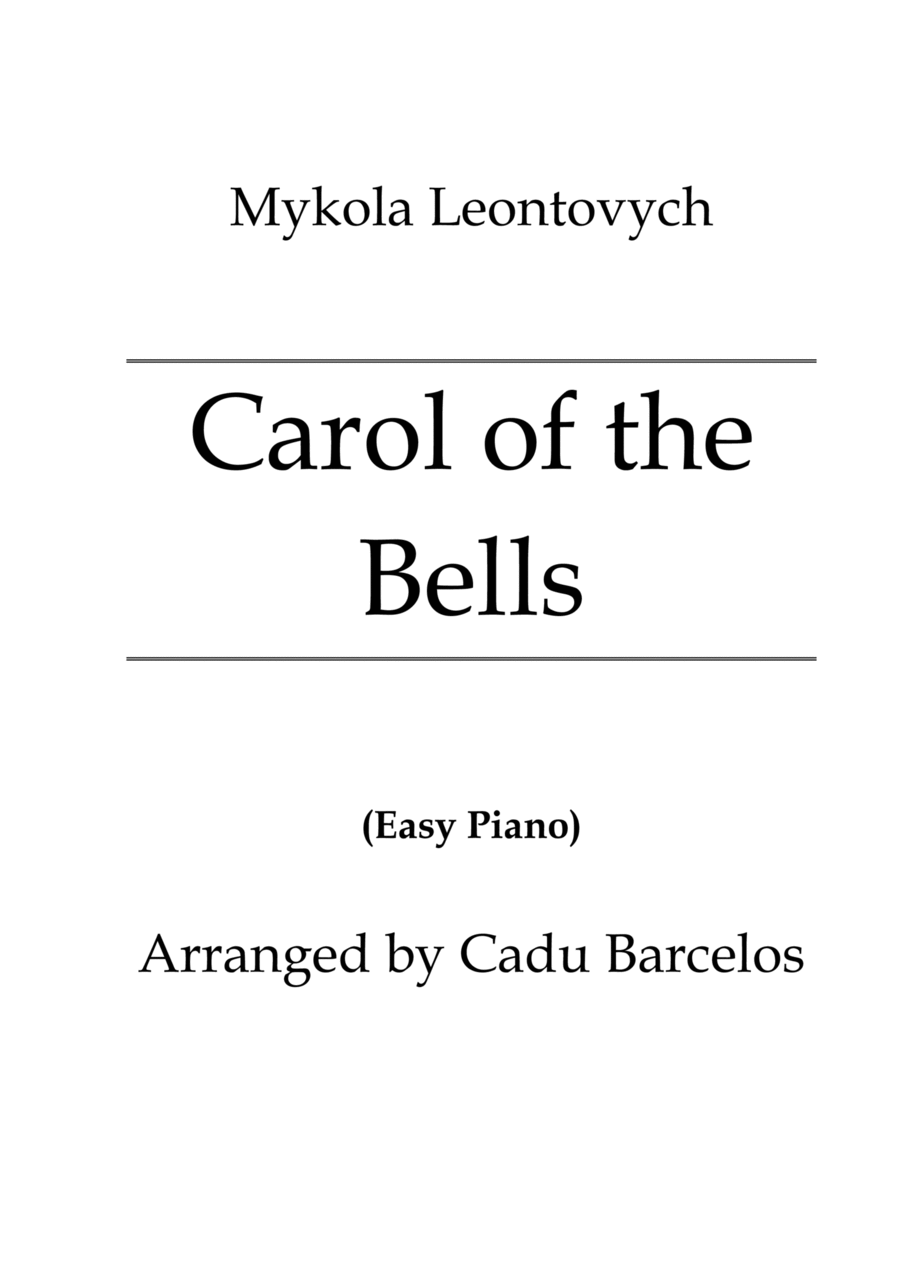 Carol of the Bells (Easy Piano) Easy Piano scores gallery preview page 1