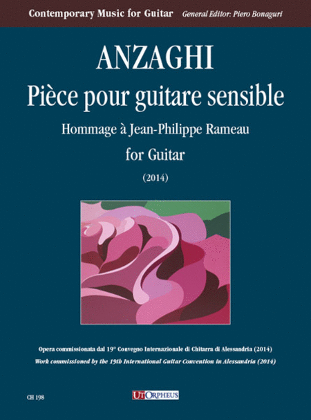 Pice pour guitare sensible. Hommage  Jean-Philippe Rameau for Guitar (2014)