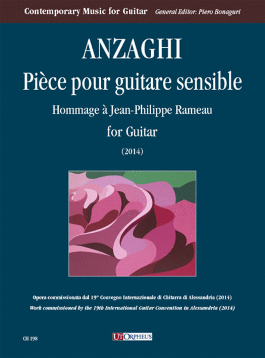 Pièce pour guitare sensible. Hommage à Jean-Philippe Rameau for Guitar (2014)