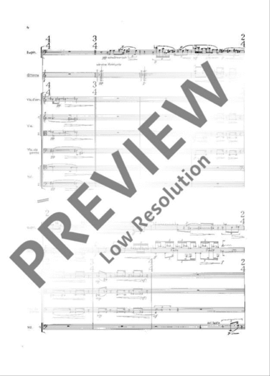 Ode an eine Äolsharfe Ode an eine Äolsharfe Bassoon scores gallery preview page 11