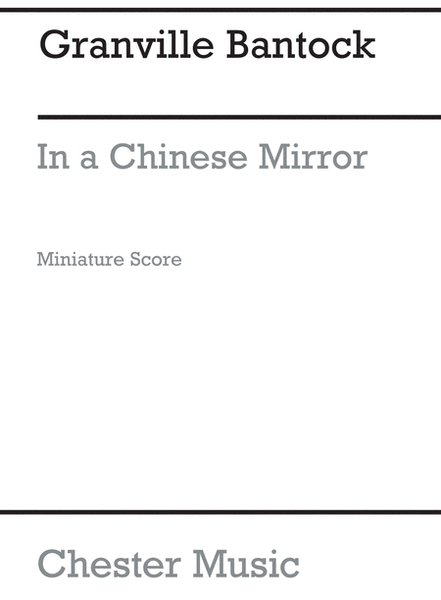 In A Chinese Mirror for String Quartet