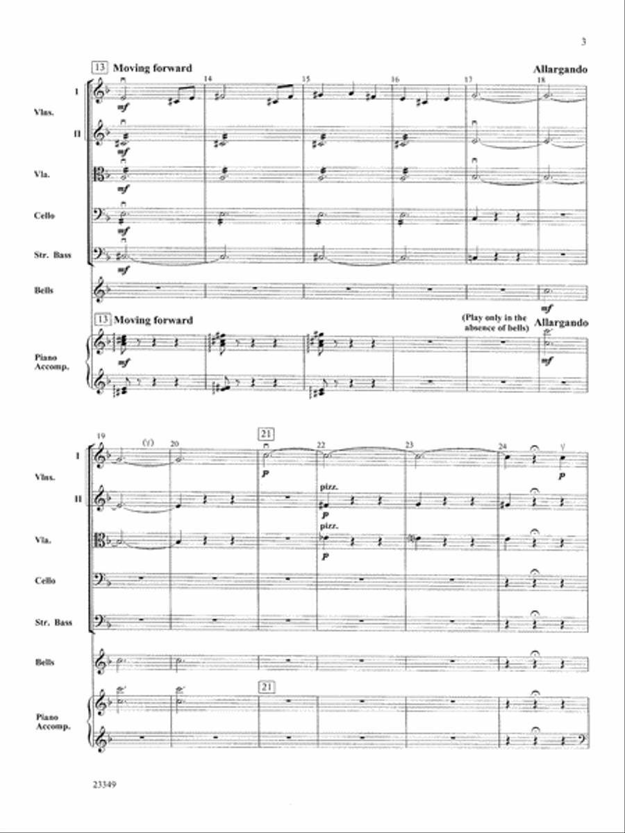 Roses from the South Waltzes: Score String Orchestra scores gallery preview page 3