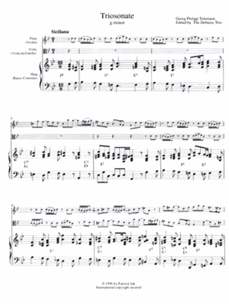 Triosonate in g minor