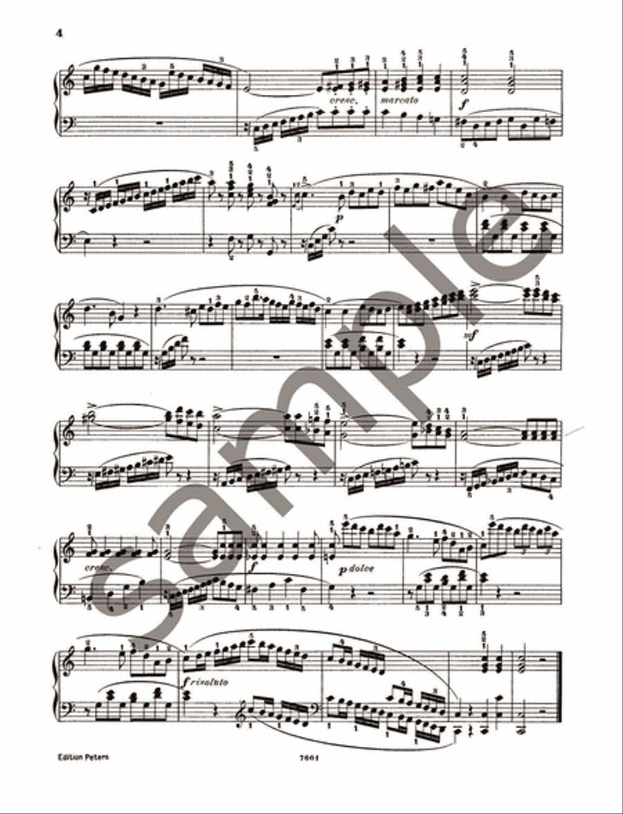 Sonatinas for Piano Piano scores gallery preview page 4