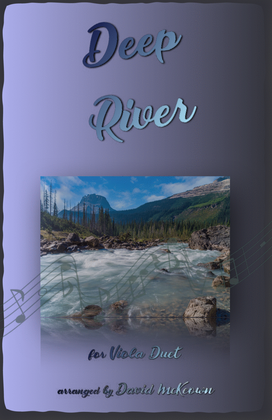 Book cover for Deep River, Gospel Song for Viola Duet
