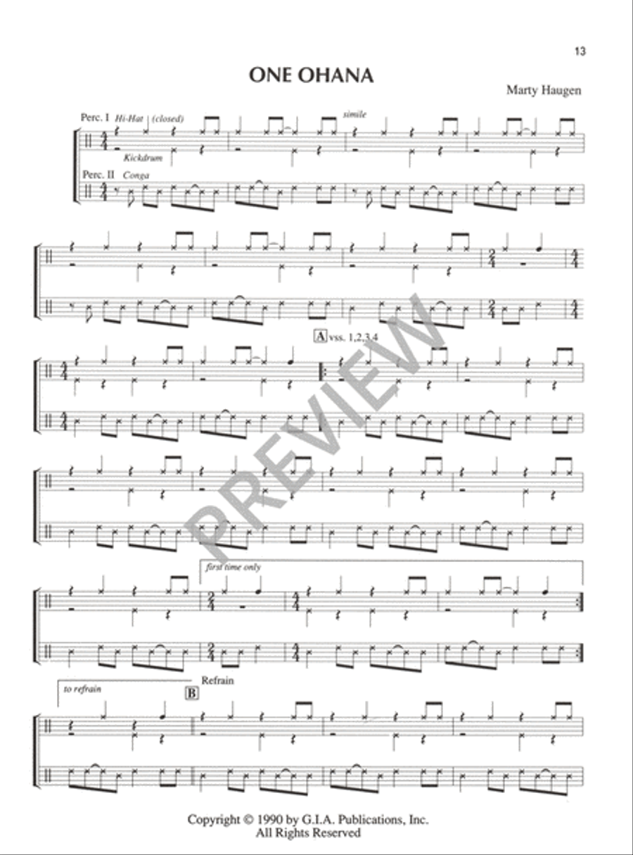 Tales of Wonder - Percussion edition Piano scores gallery preview page 14
