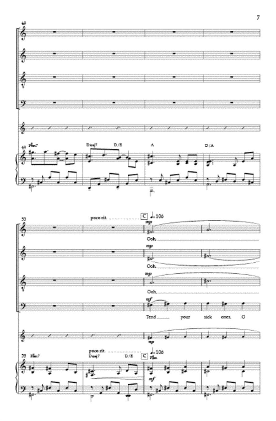 Evening Prayer Divisi scores gallery preview page 6