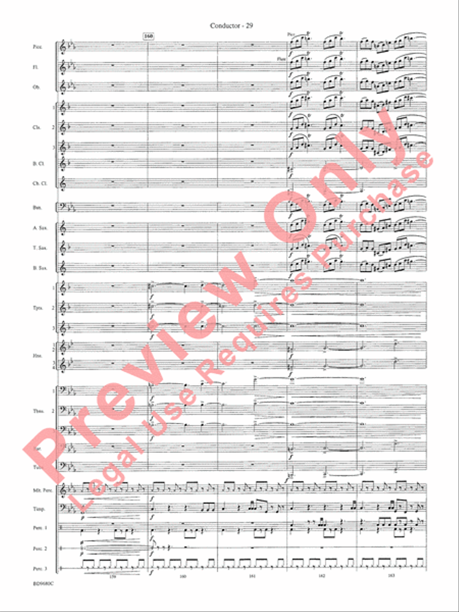 Ireland: Of Legend and Lore Concert Band scores gallery preview page 34
