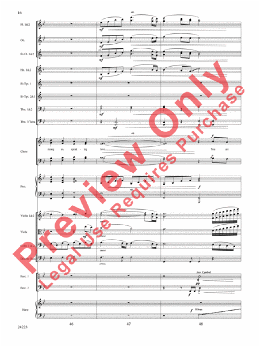 Living Lord Choir scores gallery preview page 17