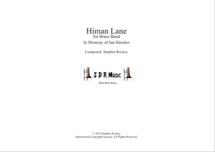 Himan Lane for Brass Band Brass Band scores gallery preview page 1