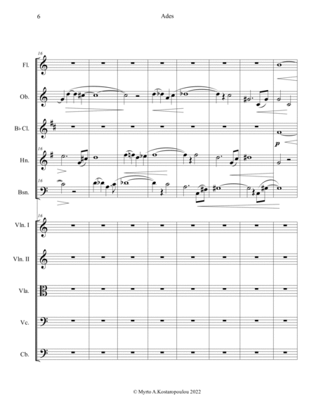 Trilogy for Chamber orchestra - Score Only image number null
