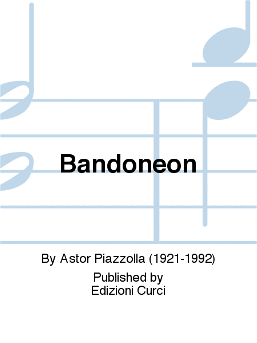 Bandoneon Piano Accompaniment scores gallery preview page 1