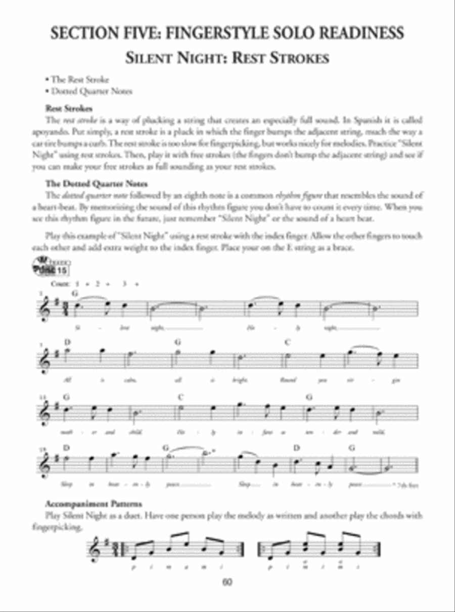Modern Fingerstyle Guitar Method Grade 1 Fingerpicking Guitar scores gallery preview page 6
