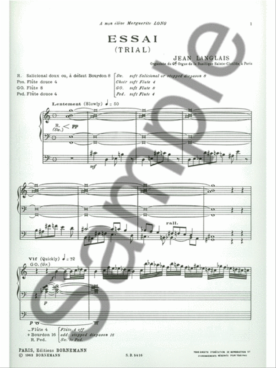 Essai (organ) Organ scores gallery preview page 2