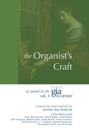 Book cover for The Organist's Craft