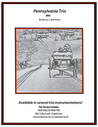 Book cover for Pennsylvania Trio for Oboes and English Horn