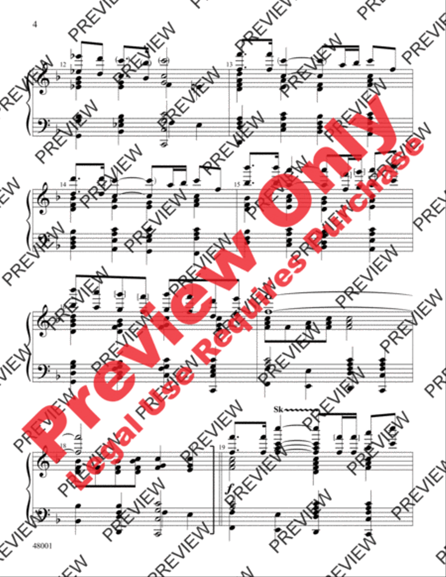 Jubilate Deo Handbell Choir scores gallery preview page 4